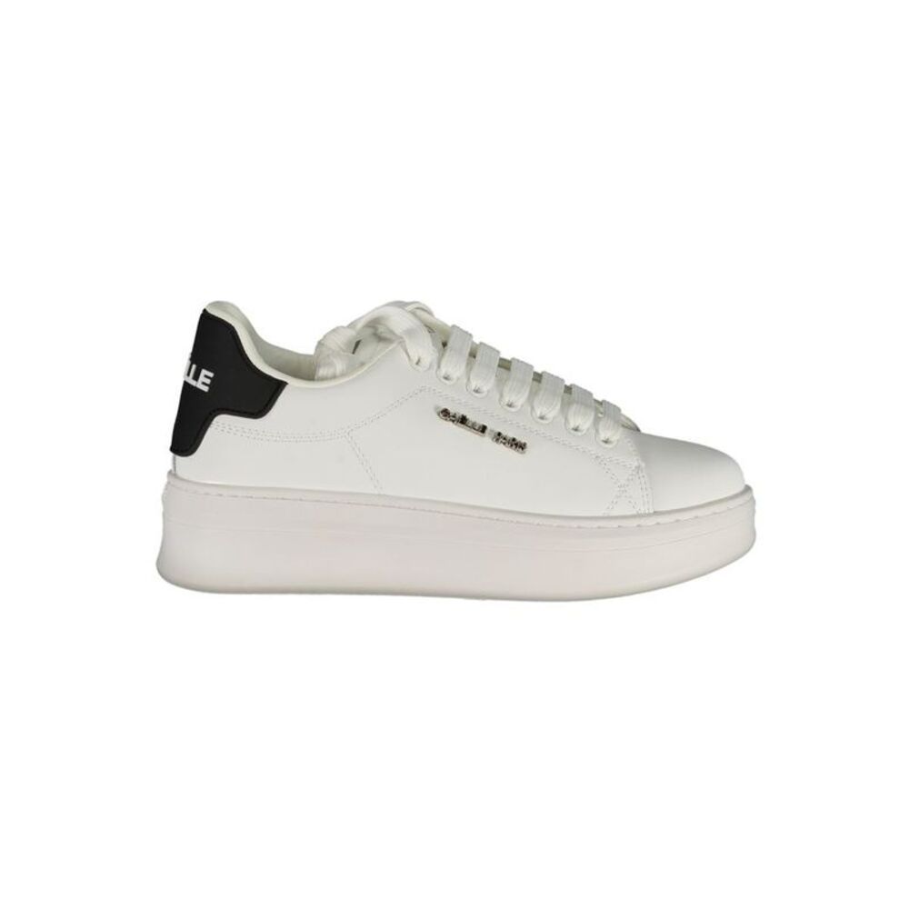 Gaelle Paris Bianco Poliuretano Women Women's Sneaker